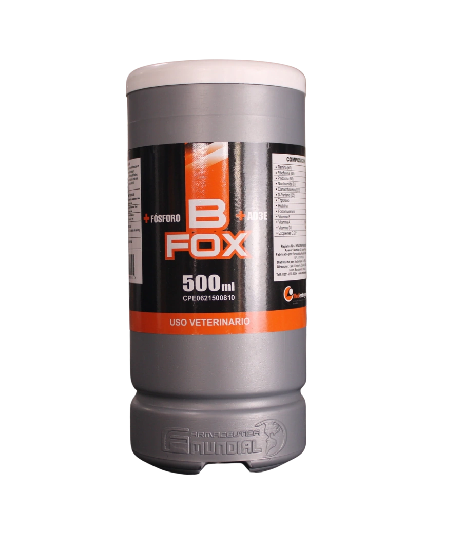 B-FOX COMPLEJO B FOSFORO AD3E